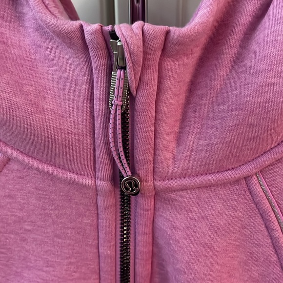 Lululemon PLUSH Scuba Oversized Half Zip Hoodie,so soft & warm, silver stitching - Picture 7 of 13